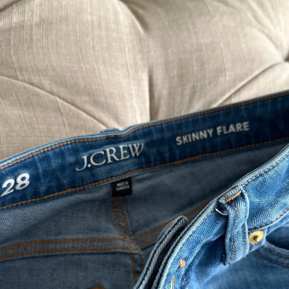 J. Crew Light Blue Flare Jeans